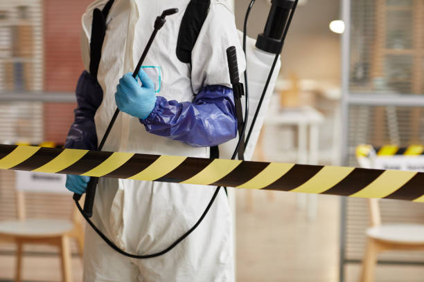 Professional Biohazard technician working in Carmel Valley, CA